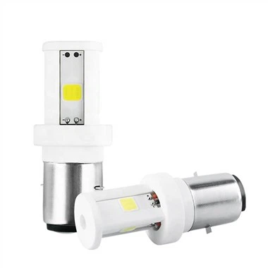 LED COB svetlomet na motorku