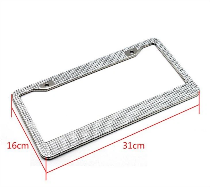 License plate frame for car